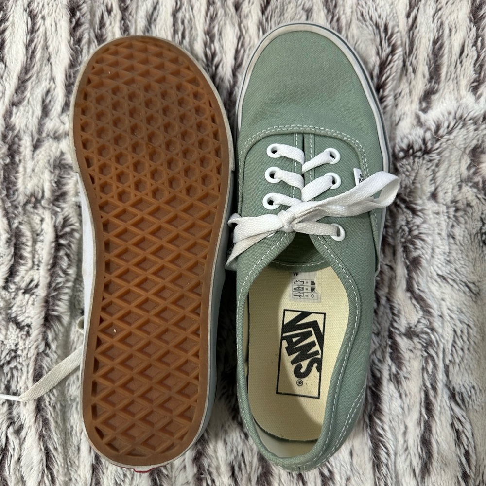 Vans Mint Green Shoes